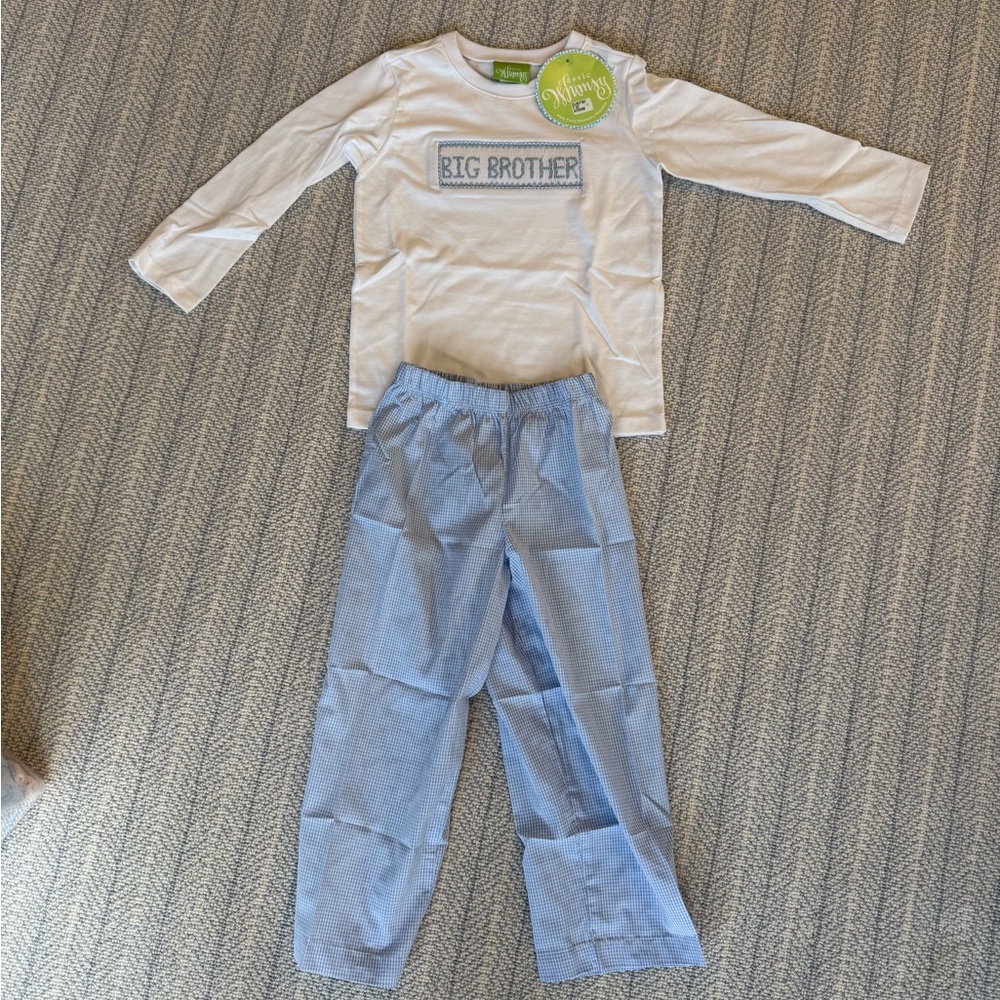 Big Brother Smocked Outfit